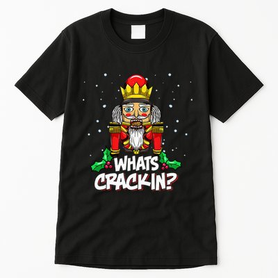 Crackin' Christmas Nutcracker Pajama Set Festive Family Tall T-Shirt