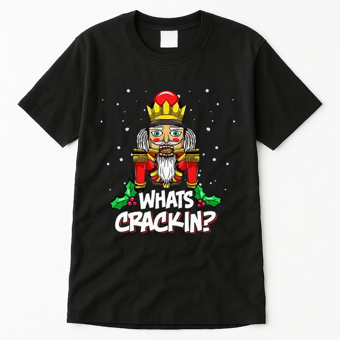 Crackin' Christmas Nutcracker Pajama Set Festive Family Tall T-Shirt
