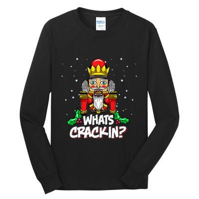 Crackin' Christmas Nutcracker Pajama Set Festive Family Tall Long Sleeve T-Shirt