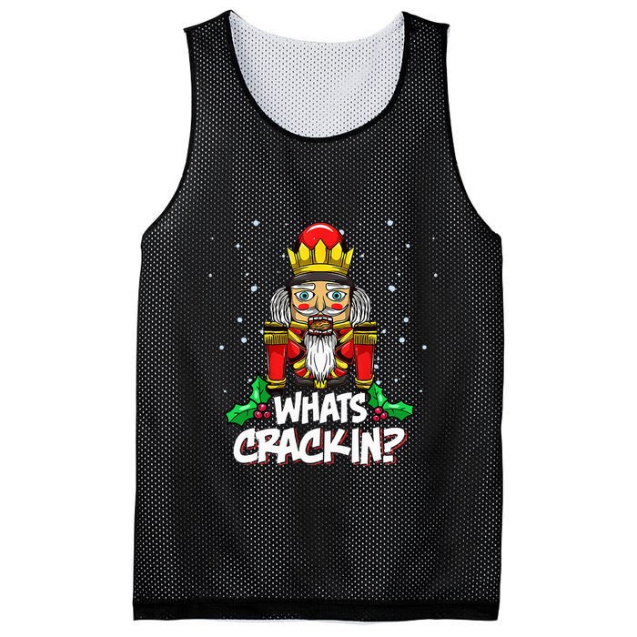 Crackin' Christmas Nutcracker Pajama Set Festive Family Mesh Reversible Basketball Jersey Tank