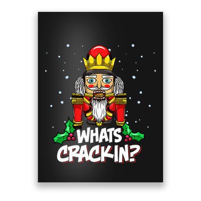Crackin' Christmas Nutcracker Pajama Set Festive Family Poster