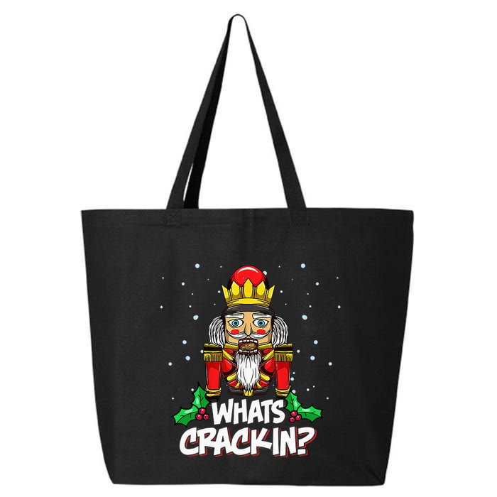 Crackin' Christmas Nutcracker Pajama Set Festive Family 25L Jumbo Tote