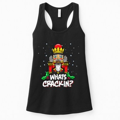 Crackin' Christmas Nutcracker Pajama Set Festive Family Womens Tank Top