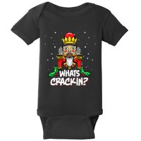 Crackin' Christmas Nutcracker Pajama Set Festive Family Baby Bodysuit