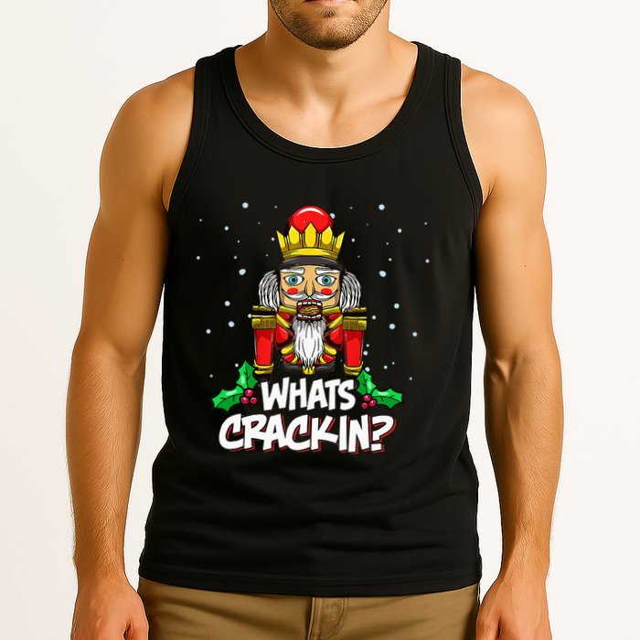 Crackin' Christmas Nutcracker Pajama Set Festive Family Tank Top