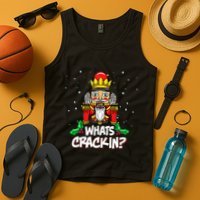 Crackin' Christmas Nutcracker Pajama Set Festive Family Tank Top