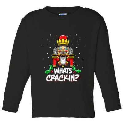 Crackin' Christmas Nutcracker Pajama Set Festive Family Toddler Long Sleeve Shirt