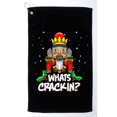 Crackin' Christmas Nutcracker Pajama Set Festive Family Golf Towel