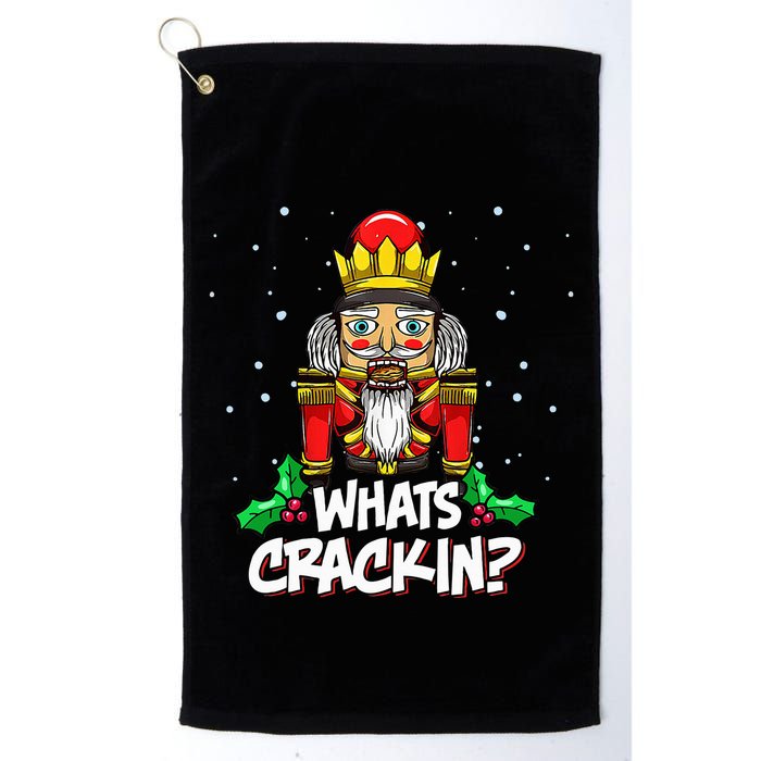 Crackin' Christmas Nutcracker Pajama Set Festive Family Golf Towel