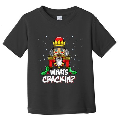 Crackin' Christmas Nutcracker Pajama Set Festive Family Toddler T-Shirt