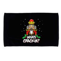 Crackin' Christmas Nutcracker Pajama Set Festive Family Microfiber Hand Towel