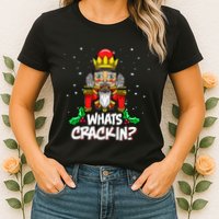 Crackin' Christmas Nutcracker Pajama Set Festive Family Womens T-Shirt