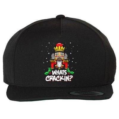 Crackin' Christmas Nutcracker Pajama Set Festive Family Wool Snapback Cap