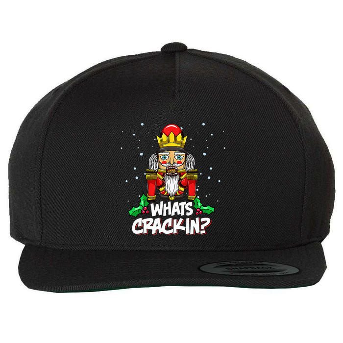 Crackin' Christmas Nutcracker Pajama Set Festive Family Wool Snapback Cap