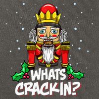 Crackin' Christmas Nutcracker Pajama Set Festive Family Cotton Canvas Backpack