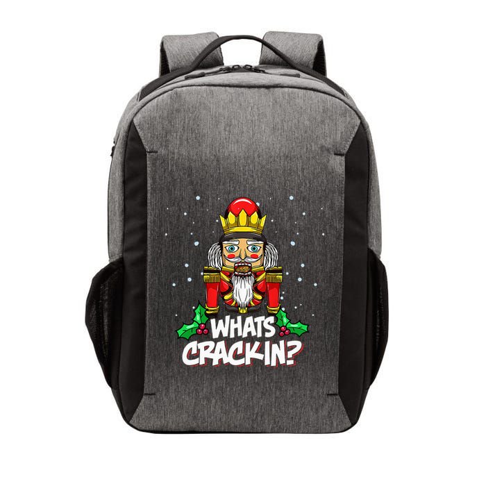 Crackin' Christmas Nutcracker Pajama Set Festive Family Vector Backpack