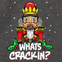 Crackin' Christmas Nutcracker Pajama Set Festive Family Vector Backpack