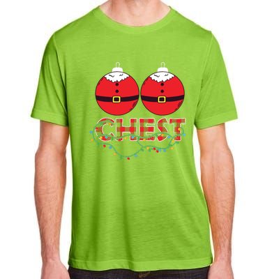 Chestnuts Chest Nuts Christmas Matching Christmas Couples Adult ChromaSoft Performance T-Shirt