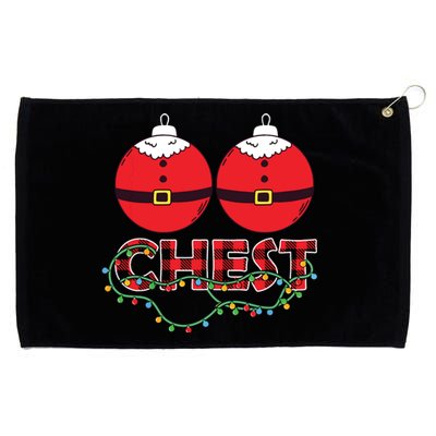 Chestnuts Chest Nuts Christmas Matching Christmas Couples Grommeted Golf Towel