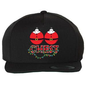 Chestnuts Chest Nuts Christmas Matching Christmas Couples Wool Snapback Cap