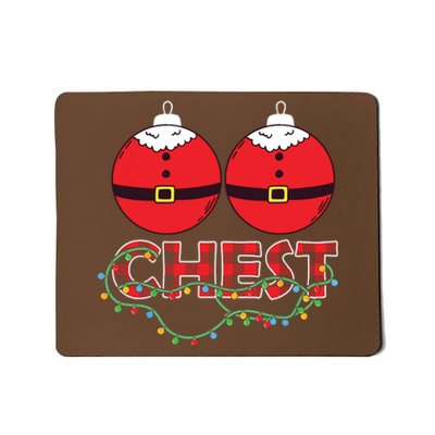 Chestnuts Chest Nuts Christmas Matching Christmas Couples Mousepad