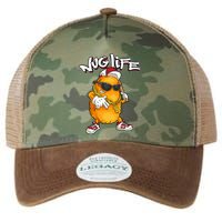 Cool Chicken Nugget Art Chicken Nugget Lover Legacy Tie Dye Trucker Hat