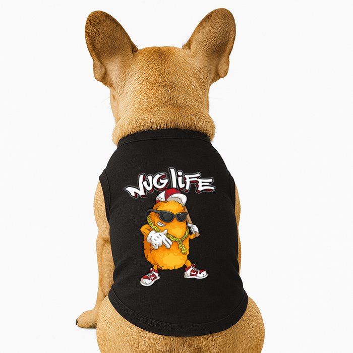 Cool Chicken Nugget Art Chicken Nugget Lover Doggie Tank