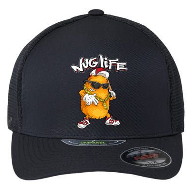 Cool Chicken Nugget Art Chicken Nugget Lover Flexfit Unipanel Trucker Cap