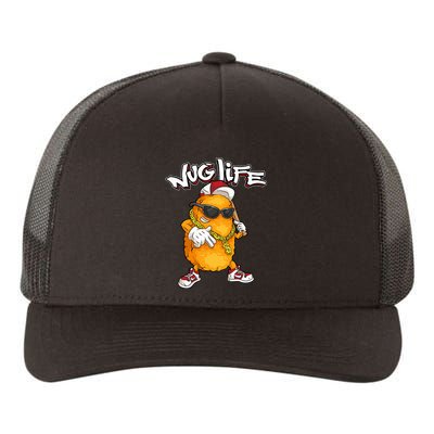 Cool Chicken Nugget Art Chicken Nugget Lover Yupoong Adult 5-Panel Trucker Hat
