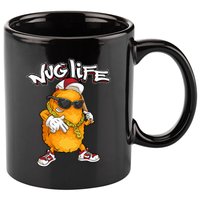 Cool Chicken Nugget Art Chicken Nugget Lover 11oz C Handle Ceramic Mug
