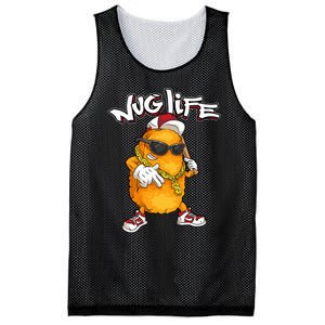 Cool Chicken Nugget Art Chicken Nugget Lover Mesh Reversible Basketball Jersey Tank