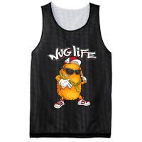 Cool Chicken Nugget Art Chicken Nugget Lover Mesh Reversible Basketball Jersey Tank