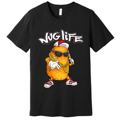 Cool Chicken Nugget Art Chicken Nugget Lover Premium T-Shirt