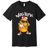 Cool Chicken Nugget Art Chicken Nugget Lover Premium T-Shirt