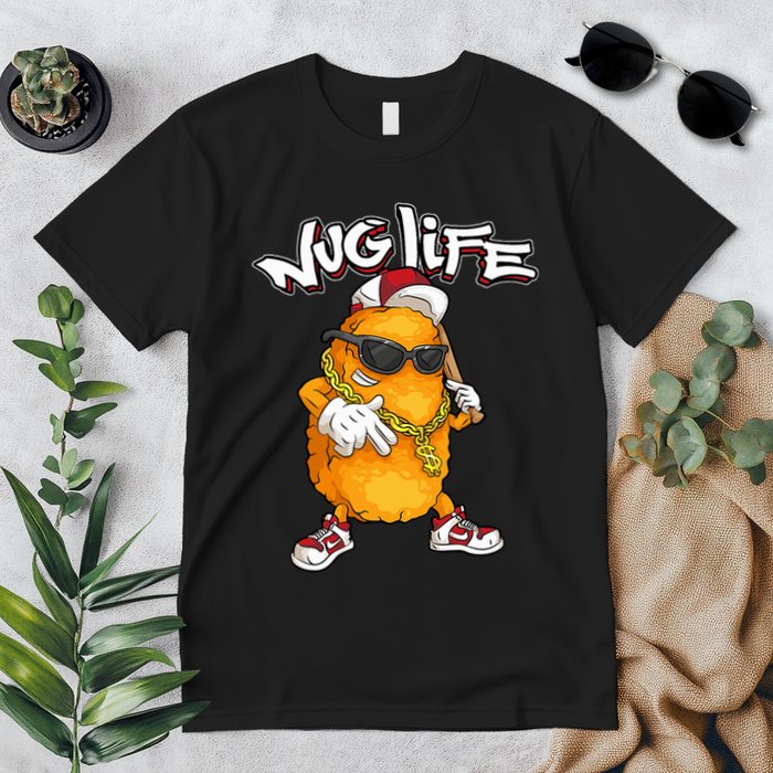 Cool Chicken Nugget Art Chicken Nugget Lover Premium T-Shirt
