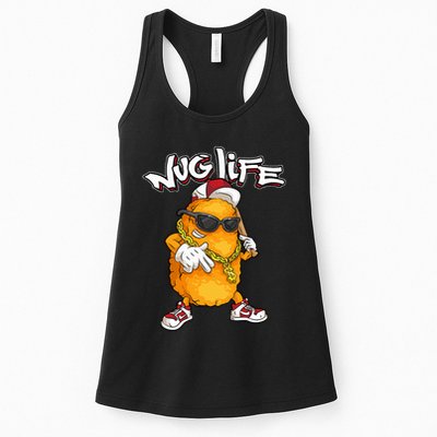 Cool Chicken Nugget Art Chicken Nugget Lover Womens Tank Top