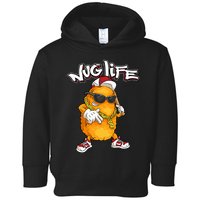 Cool Chicken Nugget Art Chicken Nugget Lover Toddler Hoodie
