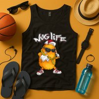 Cool Chicken Nugget Art Chicken Nugget Lover Tank Top