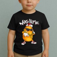 Cool Chicken Nugget Art Chicken Nugget Lover Toddler T-Shirt