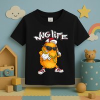 Cool Chicken Nugget Art Chicken Nugget Lover Toddler T-Shirt