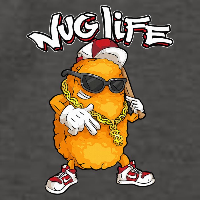 Cool Chicken Nugget Art Chicken Nugget Lover Vector Backpack