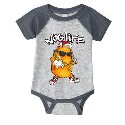 Cool Chicken Nugget Art Chicken Nugget Lover Infant Baby Jersey Bodysuit
