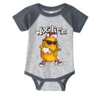 Cool Chicken Nugget Art Chicken Nugget Lover Infant Baby Jersey Bodysuit