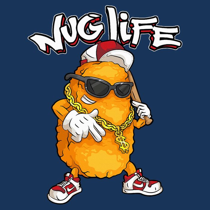 Cool Chicken Nugget Art Chicken Nugget Lover Infant Baby Jersey Bodysuit