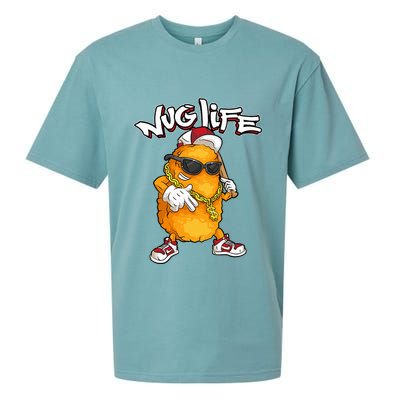 Cool Chicken Nugget Art Chicken Nugget Lover Sueded Cloud Jersey T-Shirt
