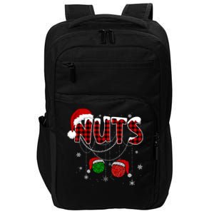 Christmas Chest Nuts Funny Couple Matching Xmas Couple Tees Gift Impact Tech Backpack