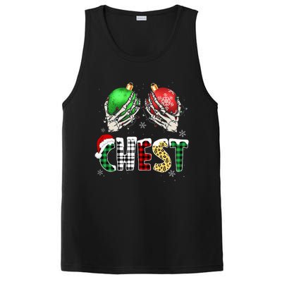 Christmas Chest Nuts Chestnuts Xmas Couple Matching Costume PosiCharge Competitor Tank