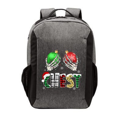 Christmas Chest Nuts Chestnuts Xmas Couple Matching Costume Vector Backpack