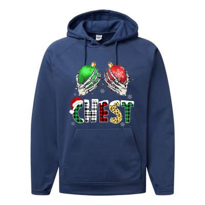 Christmas Chest Nuts Chestnuts Xmas Couple Matching Costume Performance Fleece Hoodie