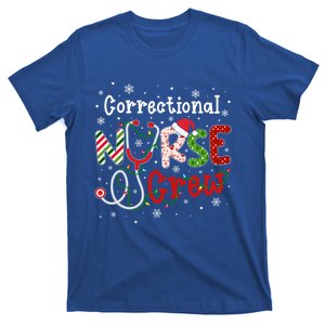 Correctional Christmas Nurse Crew Nursing Christmas Pattern Great Gift T-Shirt